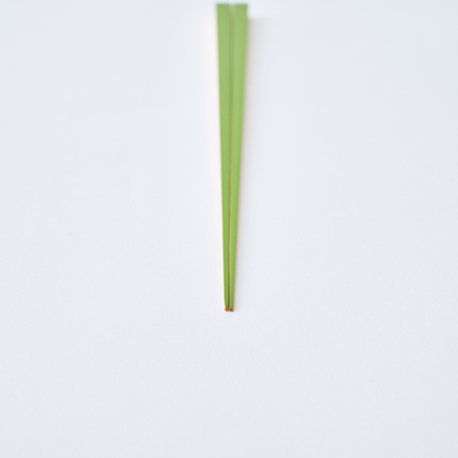 富士竹祝箸（極細） 若竹色