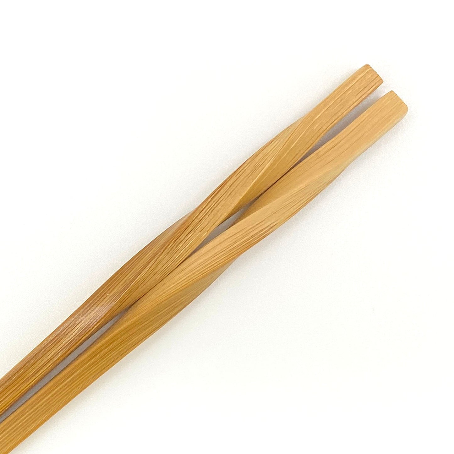 スス竹ネジリ箸（中）21cm