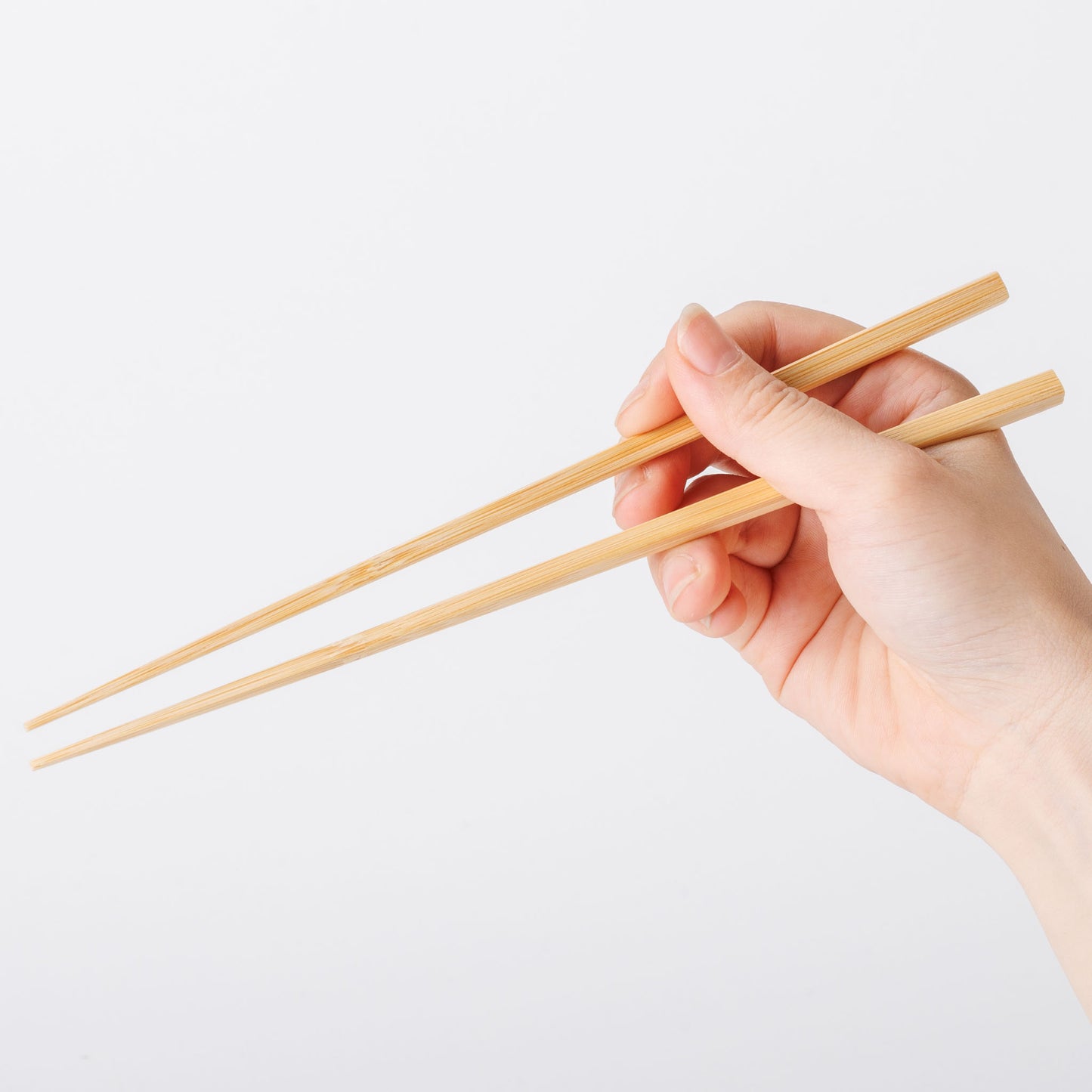 ナチュラル竹箸「クラシック」（スタンダード）白竹