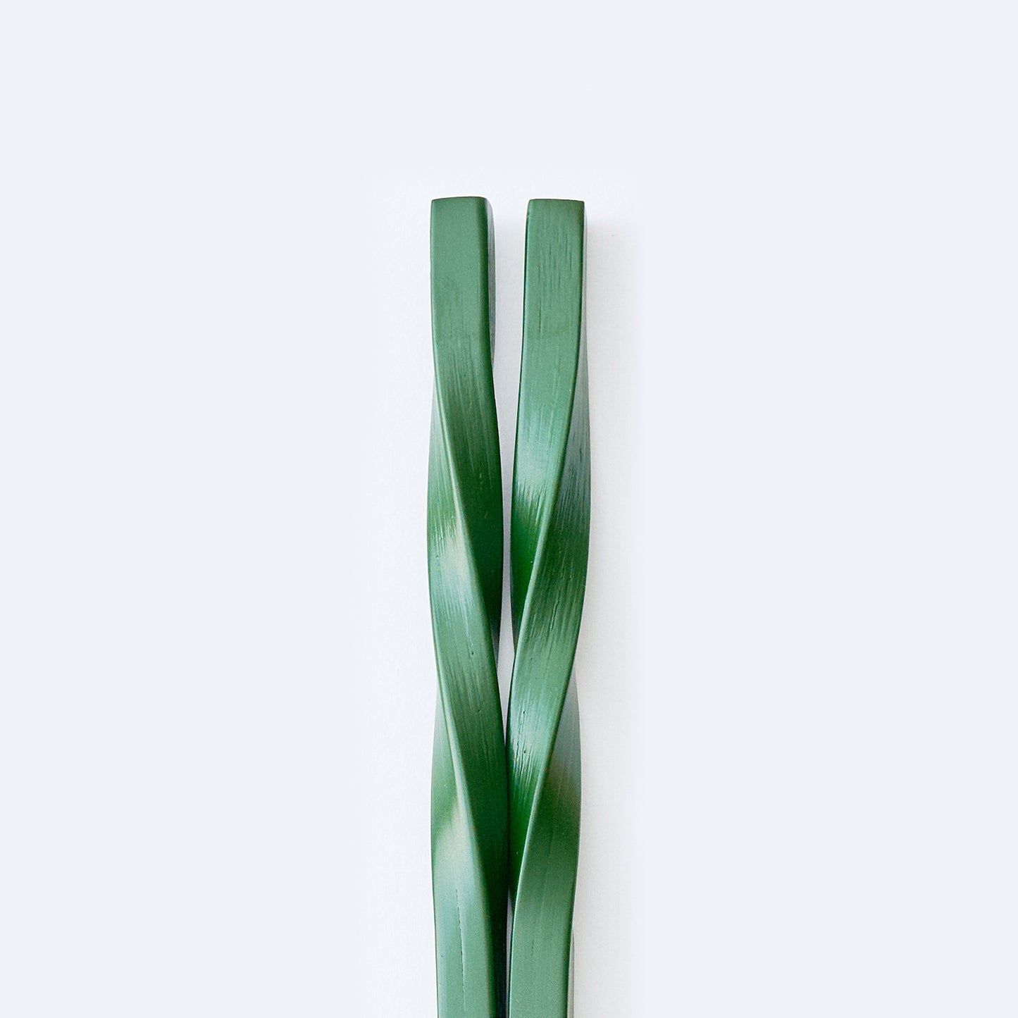 スス竹ネジリ箸 和緑（大）22.5cm