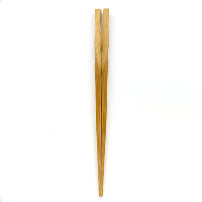 スス竹ネジリ箸（大）22.5cm