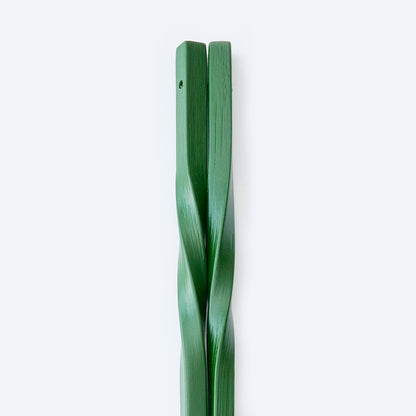 スス竹ネジリ菜箸 和緑 33cm