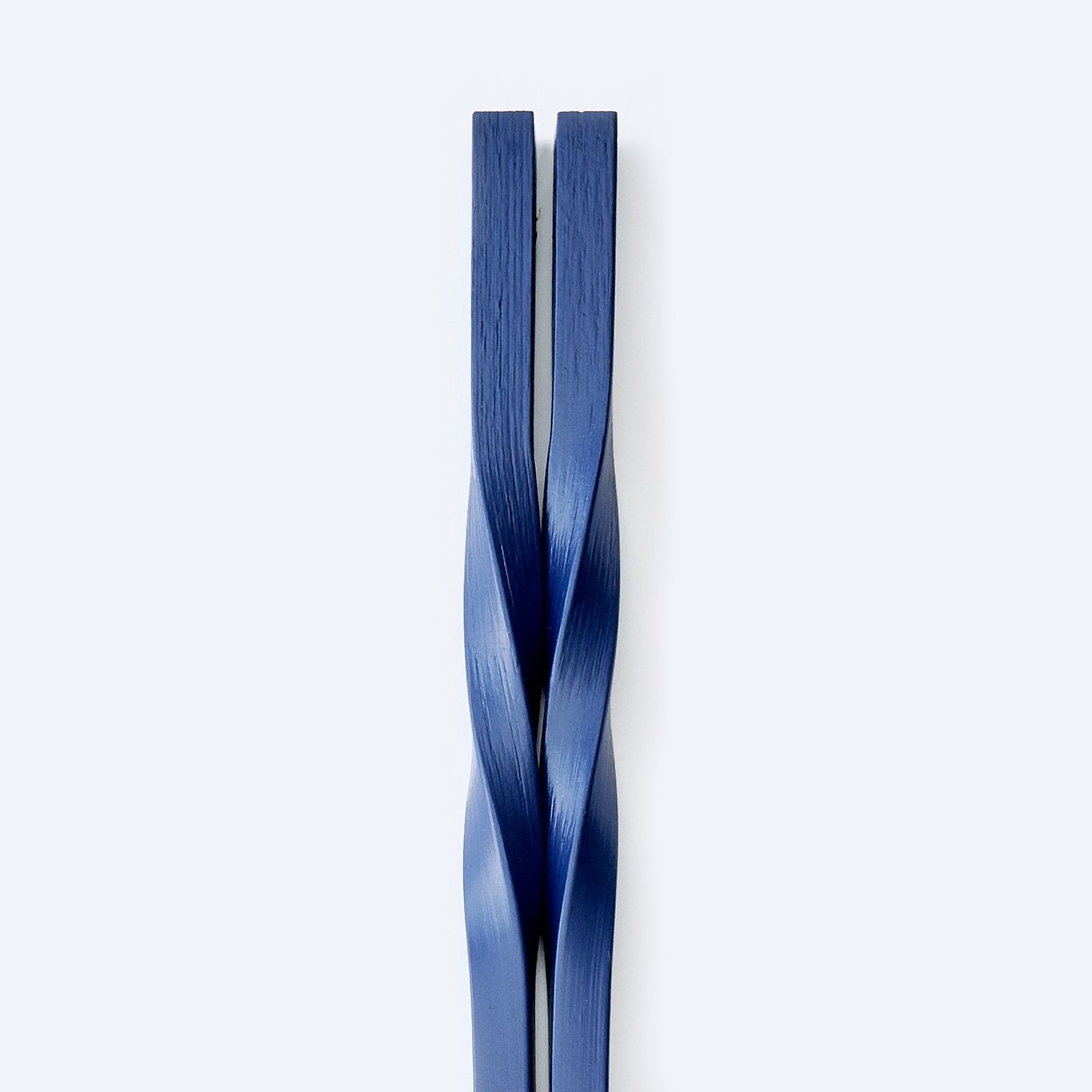 スス竹ネジリ菜箸 紺 33cm