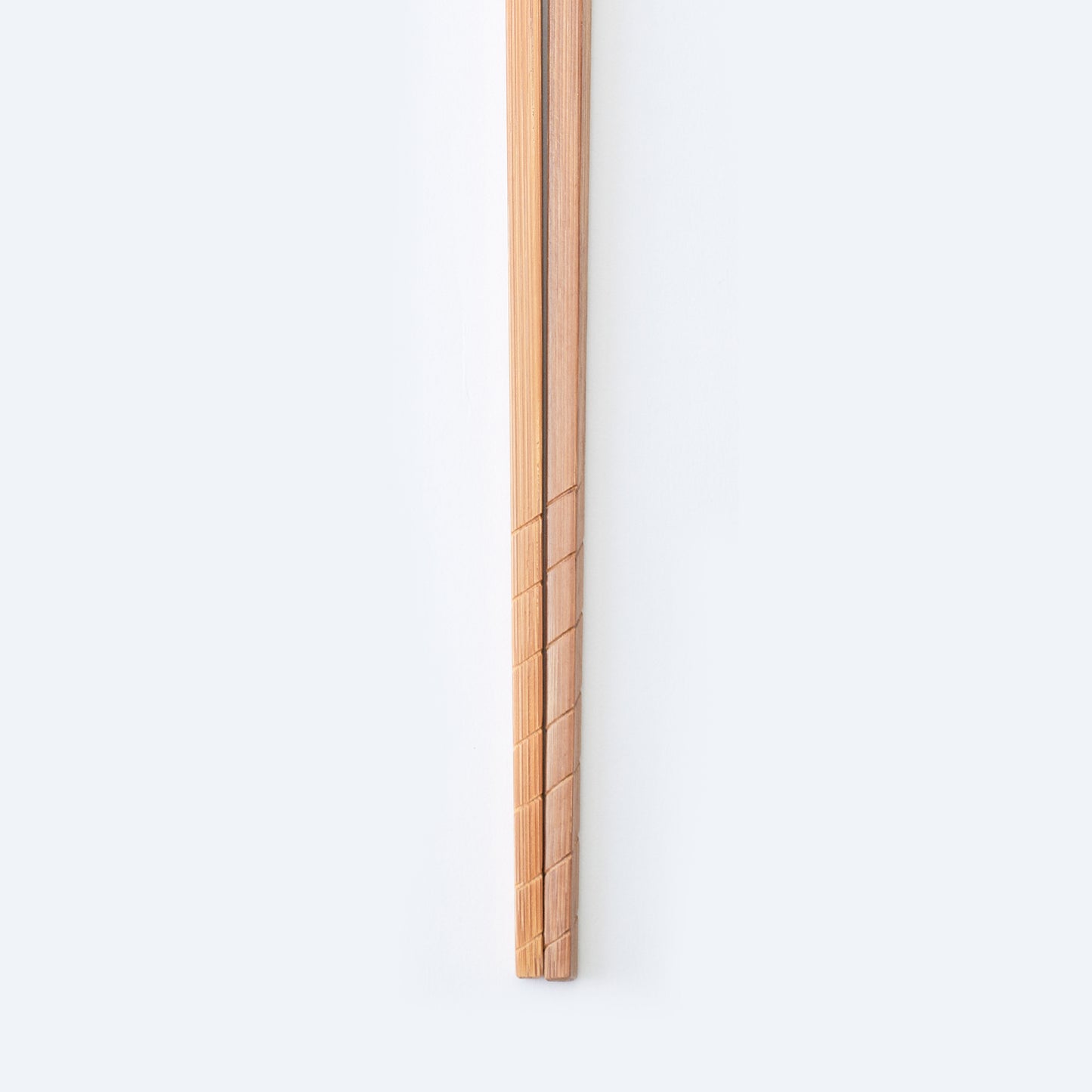 スス竹ネジリ菜箸 ブラック 33cm